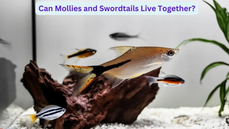 mollies and swordtails