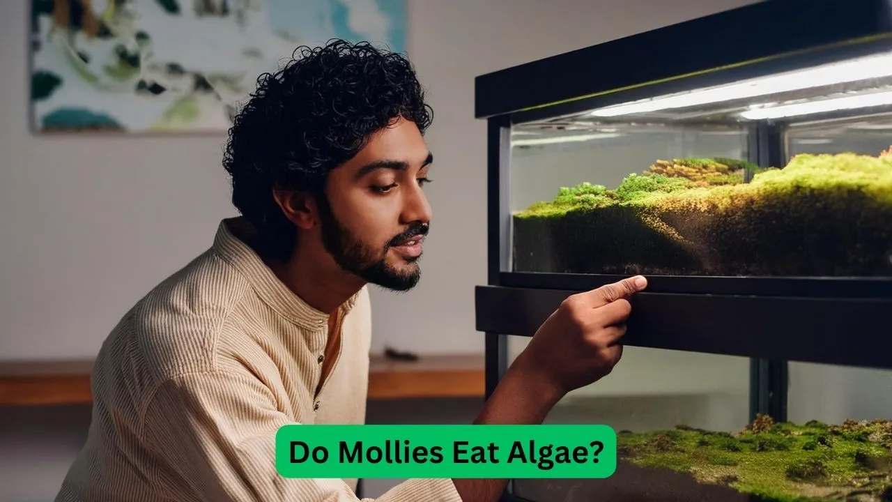 mollies eat algae